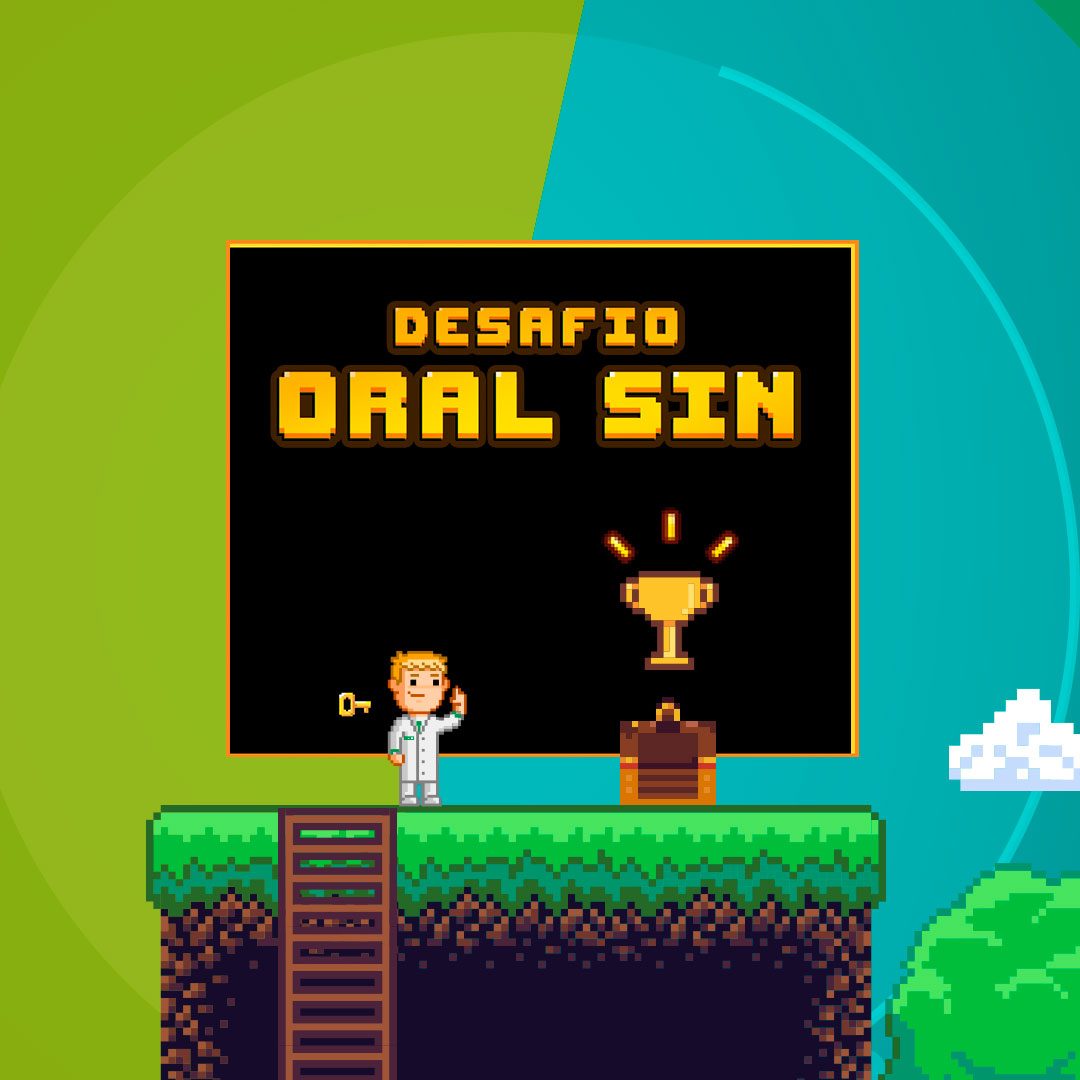 Capa do case OralSin: game em pixel art
